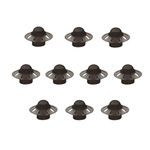 Phonak Compatible Hearing Aid Domes Open Smokey 8mm Medium 20 Pcs Pack