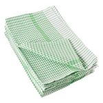 Vogue E700 Wonderdry Tea Towel, Green, 762mm X 508mm, Pack of 10