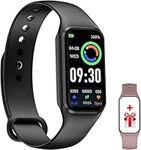 Smart Watch for Men Women - Blood Oxygen, Calorie Step Counter, Heart Rate Sleep Monitor, 24 Sport Modes 1,47 Inch HD Screen, iP68 Waterproof, Compatible with Android and iOS Phones (Upgraded Version)