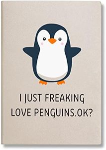 Just Freaking Love Penguins Ok Lined Journal Notebook Penguin Lined Journal Notebook Notebook Journal with 130 Page Penguin Gifts For Penguin Lovers Women (Penguins)