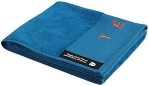 TEGO Cotton Performance Sports Towel (16 x 30 Inches) - Gym, Work Out, Fitness Towel - Blue-O - 1 Piece