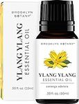Brooklyn Botany Ylang Ylang Essential Oil - 100% Pure and Natural - Premium Grade Essential Oil - for Aromatherapy and Diffuser - 0.33 Fl Oz