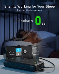 EASYLONGER ES720 CPAP Battery Pack 72000mAh 266Wh – 12V/24V Power for ResMed & Philips Dreamstation Camping
