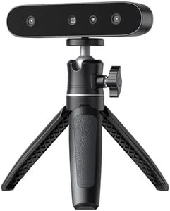 Creality CR-Ferret SE 3D Scanner for 3D Printing, Anti-Shake, 0.1Mm Precision, 30FPS Scanning Speed, Full-Color, Upgraded Desktop 3D Scanner for Body Hair Black Metal Non-Reflective Objects