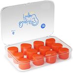 Quality Silicone Ear Plugs 6 Pair -