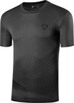 Sportides Boy's Active Sport Short Sleeve Breathable T-Shirt Tee Top LBS711 Darkgray XL