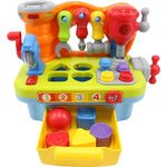 PowerTRC Little Engineer Multifunctional Musical Learning Tool Workbench for Kids