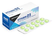 Vitamin D3 800 IU - 30 Capsules - High Potency, Easy to Swallow Pure Vitamin D Softgel Capsules - Vitamin D3 Supplements Helps Boost Health and Immune System