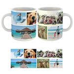 Personalised Mug with Photo (11oz) Photo Collage Personalise with a 6 Photo Collage Gift for Him, Her, Mum, Dad, Friends - Birthday, Anniversary