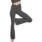 OutTop Women's Yoga Pants Crossover
