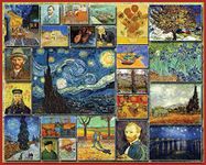 White Mountain Puzzles Great Painters Collection - Vincent Van Gogh - 1,000 Piece Jigsaw Puzzle