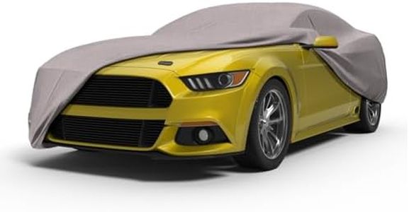 Seal Skin Covers Waterproof Car Cover for Sedan, Multi-Layer PEVA with UV, Snow & Rain Protection, Windproof Straps with Lock System, Universal Fit (211"-224" L)