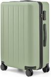 Hardside 28-Inch Luggage, Spinner Suitcases with Wheels for Travel, Vacations, Lightweight Checked Luggage with TSA Lock, 30 x 20 x 12 (Sage Green, Danube Plus)