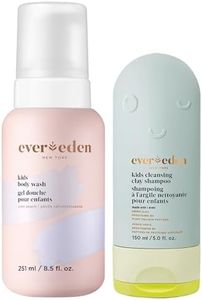 Evereden After Swim & Sports Kids Shampoo: With Cleansing Clay and Kids Body Wash set | Made With Clean and Non-toxic Ingredients | Gentle Skin Care for Kids