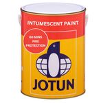Trade Paints Jotun Steelmaster 600WF Intumescent Fireproof Paint –5L - High-Performance Protective Coating for Steel Beams, Columns, and Structural Metal – Home, Industrial and Commercial Use