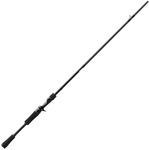 13 FISHING - Meta - 7'4" Crankbait Casting Rod (Moderate Action) - MTGC74C,Black