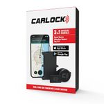 CARLOCK Basic Anti Theft Car Device Security System - Wired Car GPS Tracker, Vibration Sensor, & Car TAG - Car Alarm System - Phone Apps & Instant Alerts - Van Vehicle Tracker