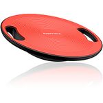 EVERYMILE Wobble Balance Board, Exercise Balance Stability Trainer Portable Balance Board with Handle for Workout Core Trainer Physical Therapy Gym 15.7" Diameter No-Skid Surface