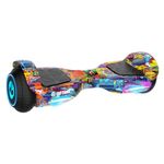 Gotrax Edge Hoverboard with 6.5" LED Wheels & Headlight, Max 5km Range & 10km/h Power by Dual 200W Motor, UL2272 Certified and 65.52Wh Battery Self Balancing Scooters for 44-176lbs Kids Adults(Galaxy)