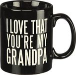 Primitives by Kathy 20 oz Ceramic Mug – I Love That You're My Grandpa