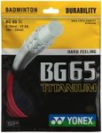 YONEX Badminton Strings BG65, 0.70m