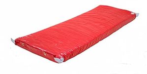 OUTCAST SPORTING GEAR Outdoor Recreation Camping Boating River Trip Soft Foam Cushion Sleeping Landing Pad, Red, 30"