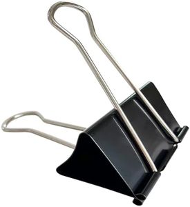 36PCS Jumbo Binder Clips 3 Inch, Black, Binder Clips Extra Large Heavy Duty for Office Supplies