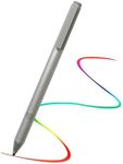 MPP 2.0 Tilt Pen Rechargeable Stylus Pen for HP Envy 17-AE X2 12-E 12-G, ENVY X360 13-AB 13-AG 13-AR 15-AR 15-BQ 15-CN 15-SP Pavilion x360 14-dh 14-BA 15-BR Spectre 13-AW Stylus Pen 929863-002, Silver