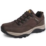 CC-Los Men's Hiking Shoes | Waterproof Work Shoes | Non-Slip & Comfortable Walking Size 13