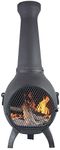 The Blue Rooster Prairie Chiminea O