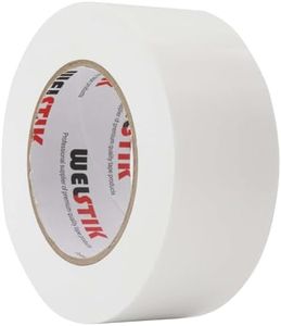WELSTIK Professional Waterproof Duct Tape, Waterproof Adhesive Tape for Repairs, DIY, Crafts, Indoor and Outdoor use, 2 Inch x 44.8 Yards,7.5mil Thick, White