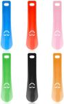 Ouligay 6Pcs Plastic Shoe Horn Travel Shoehorn Shoe Spoon for Seniors Men Women Kids 15cm