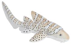 Wild Republic Zebra Shark Stuffed Animal, Plush Toy, Gifts for Kids, Living Ocean, 30 Inches