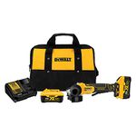 DEWALT 20V MAX* Angle Grinder Tool Kit, 4-1/2-Inch, Paddle Switch with Brake (DCG413R2)