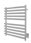 WarmlyYours, Rome 10 bar Electric Radiant Heated Towel Warmer, Brushed, Hardwired, 10 Bars