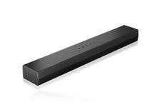 LG S20A - Smart Soundbar, Bluetooth, 50W, 2.0 Channel, Compact with Integrated Dual Woofer, Dolby Digital, DTS Digital Surround, Black