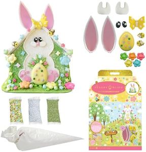 Bunny Patch Insta-House™ Easter Cookie Decorating Kit – Pre-Baked Vanilla Cookie House for Kids & Families – Nut-Free, Dairy-Free, Easy No-Bake DIY Craft