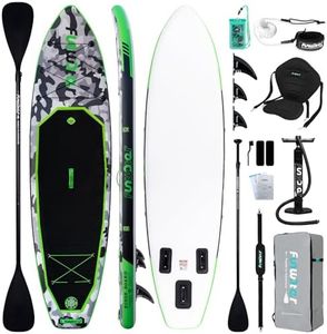 FunWater Inflatable Paddle Boards Stand Up Paddleboard Wide Stable with Premium SUP Paddle Board Accessories Non-Slip Deck Ultra-Light SUP for Adult & Youth