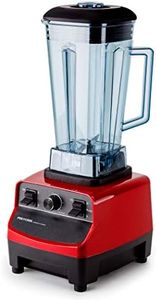 PolyCool 2L Blender Commercial Grade 2200W Industrial Strength Motor 10 Speed Dial BPA Free Polycarbonate Japanese Stainless Steel Multi-Angle Blades Multi-Purpose Blender/Processor in Red