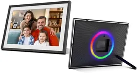 32GB Digital Picture Frame 10.1 Inch LED Light Digital Photo Frame with 1280 * 800 IPS Full HD Touchscreen, WiFi Smart Frame Share Photos and Videos via AiMOR App for Anywhere