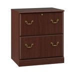 Bush Furniture Lateral File, Wood, Harvest Cherry