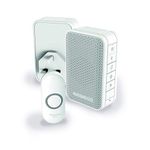 Honeywell DC313NHGBS 3 Series Plug in Doorbell with Additional Portable Unit - White (1-Piece)