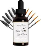 Castor Oil for Eyelashes – Castor Oil for Eyelashes and Eyebrows with Non-Sticky - Castor Oil for Eyelashes Eyebrows by Naturex Pure – 30ml