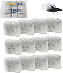 GOLDTONE Charcoal Water Filters for KRUPS Coffee Makers - FMF/FME / 629/619 /180/176 / 466 and 467 Replacement Filters, (12 Pack)