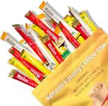 Korean Instant Coffee Maxim Mix Variety Pack of 3 Flavors -3 in 1 Coffee Mix, Maxim Mocha Gold, Mild Original, White Mocha, 10 Packets of each flavor, 30 Single Serve Sticks