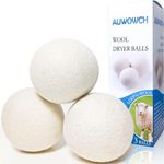 Wool Dryer Balls, 3 Count XL Dryer 