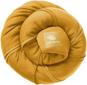 manduca Sling Stretchy Baby Wrap, Baby Carrier Made of Organic Cotton, Easy Wear, Comfortable Baby Carrier Suitable for Newborns and Infants from Birth up to 15kg, Gold