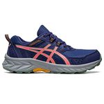 ASICS Women's Gel-Venture 9 Running Shoes, 11, Indigo Blue/Papaya