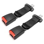 Seat Belt Extender, 2 Pcs 9" Car Seatbelt Extension(Upgraded version) Protect For Obese Men Pregnant Safety Buckles Extender, Seat Belt Clip Extender Fits Most Cars