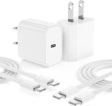 for iPhone 17 16 Charger, 20W PD Fast Charging USB C Wall Charger with 6FT USB C to C Charging Cable Compatible iPhone 16/15/Pro/Pro Max/Plus, iPad Pro/AirPods and More